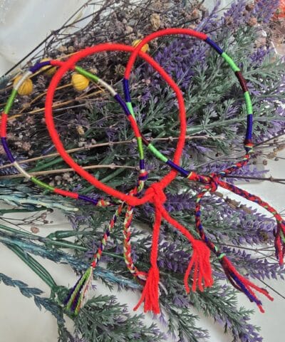 Alternative view of Orijinal Koyun Yünü Afgan İşi Bileklik