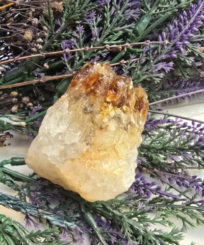 171 Gram Doğal Kayaç Kütle Sitrin Taşı