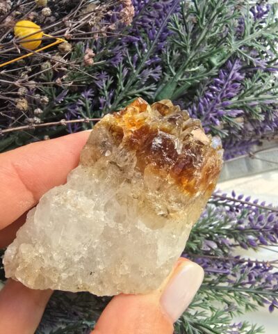 171 Gram Doğal Kayaç Kütle Sitrin Taşı