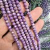 6 Mm Rondela Lepidolit Dogal Tas 2