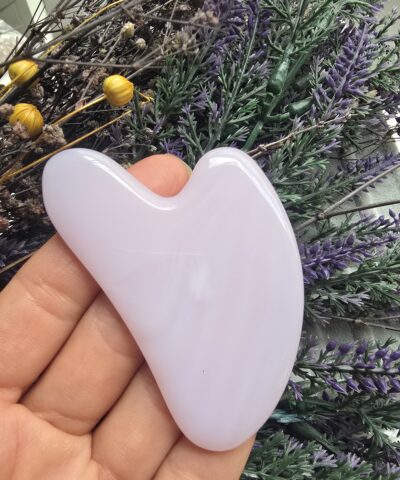Gua Sha Pembe Kuvars Tasi
