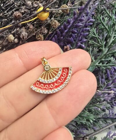 Yelpaze Cesitleri Kolye Ucu 507