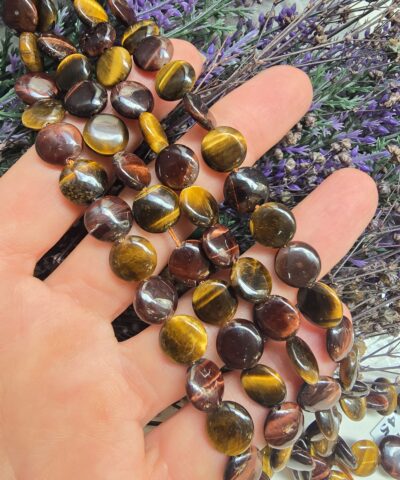 10 MM Mix Tablet Kaplan Gözü Doğal Taş