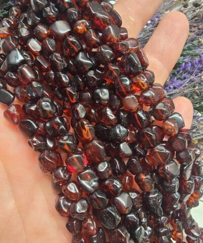 Vişne Tımbıl Kehribar Uzun Dizi 45 CM