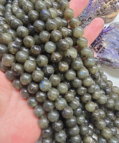 Alternative view of 10 MM Koyu Labradorit Doğal Taş Dizi