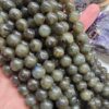 10 MM Koyu Labradorit Doğal Taş Dizi