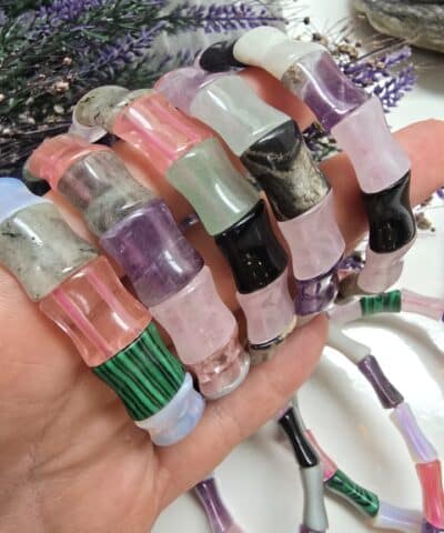 Alternative view of Çakra Doğal Taş Bileklik