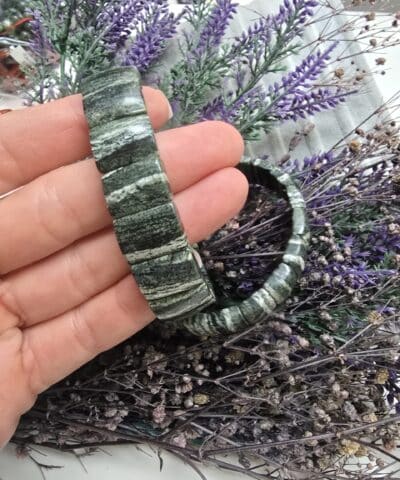 Serpantin Doğal Taş Bileklik