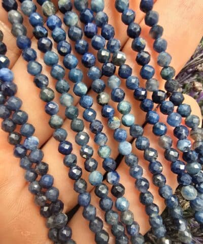 3 MM AAA Faset Kyanit Doğal Taş Dizi