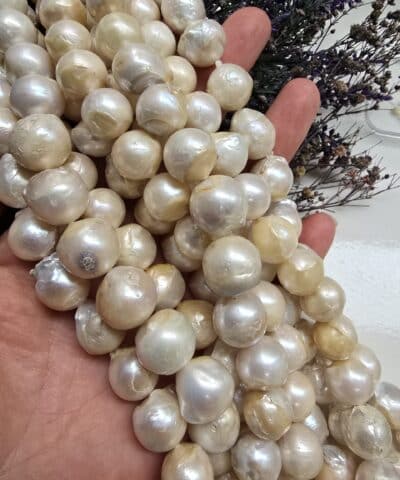 14-15 MM Premium Küre Barok Doğal İnci