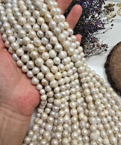 9-10 MM Premium Küre Barok Doğal İnci