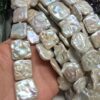 18X18 MM Kare Barok Doğal İnci