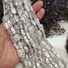 10X15 MM Dikdörtgen Barok Doğal İnci - Görsel 3