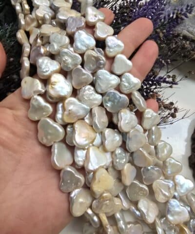 Alternative view of 16 MM Papatya Barok Doğal İnci