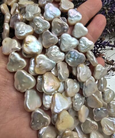 16 MM Papatya Barok Doğal İnci