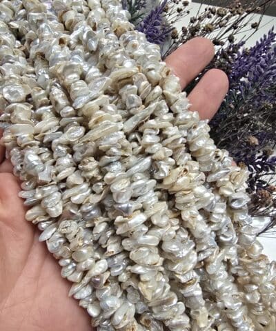 Alternative view of 8-10 MM Kırık Şekilli Barok Doğal İnci