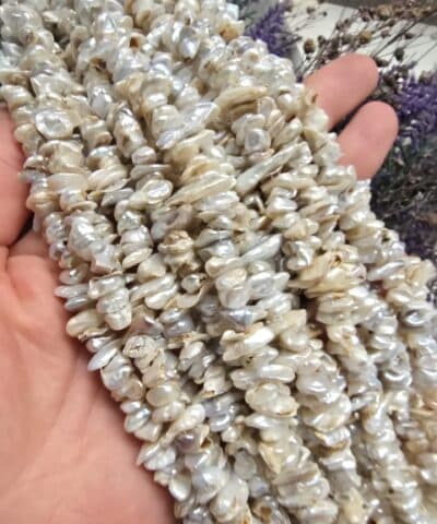 8-10 MM Kırık Şekilli Barok Doğal İnci