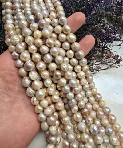 Alternative view of 8-9 MM Somon Küre Barok Doğal İnci