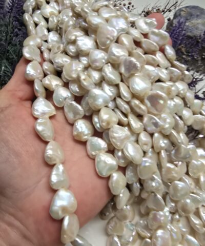 14 MM Kalp Barok Doğal İnci