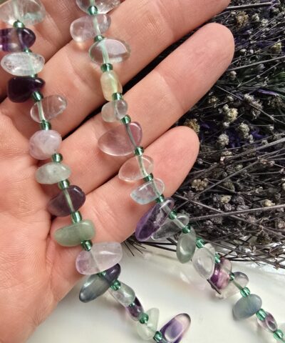 10-14 MM Amorf Damla Florit Taşı