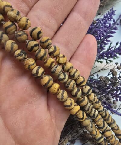 6 MM Doğal Tibet Akik Taşı - 502