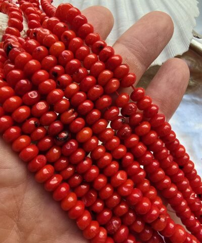 Alternative view of 6x3 MM Rondela Mercan Doğal Taşı