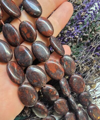 13x18 MM Oval Jasper Taşı