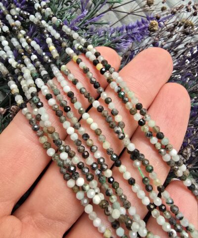 2 MM Fasetli Myammar Yeşim Taşı