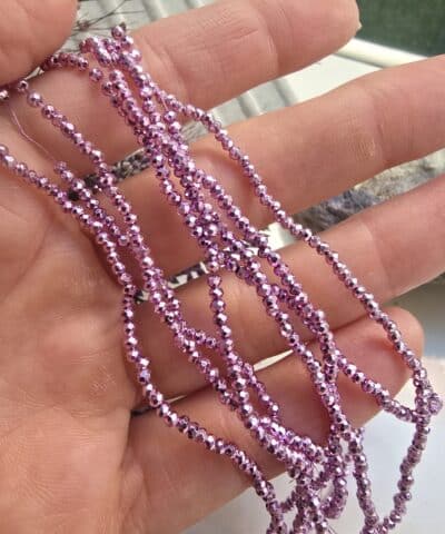 2 Mm Mat Renkler Oval Cin Kristal Dizileri No1 506