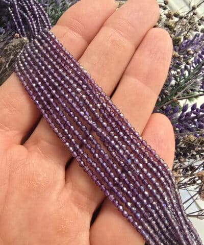 2 Mm Seffaf Renkler Oval Cin Kristal Dizileri No1 506