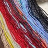 3 Mm Mat Renkler Oval Cin Kristal Dizileri No3