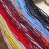 3 Mm Mat Renkler Oval Cin Kristal Dizileri No3 3