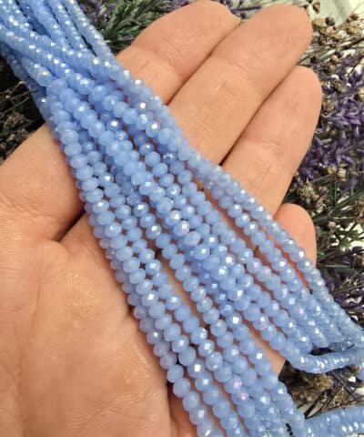 3 Mm Mat Renkler Oval Cin Kristal Dizileri No3 501