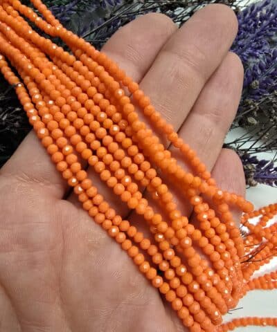 3 Mm Mat Renkler Oval Cin Kristal Dizileri No3 505
