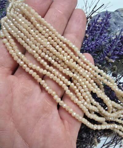 3 Mm Mat Renkler Oval Cin Kristal Dizileri No3 510