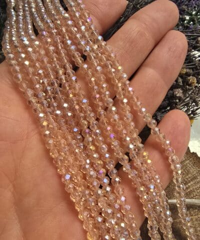 3 Mm Seffaf Cin Kristal Cam Boncuk Cesitleri No3 506