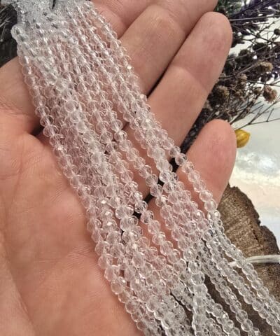 3 Mm Seffaf Cin Kristal Cam Boncuk Cesitleri No3 507