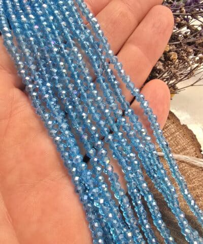 3 Mm Seffaf Cin Kristal Cam Boncuk Cesitleri No3 508