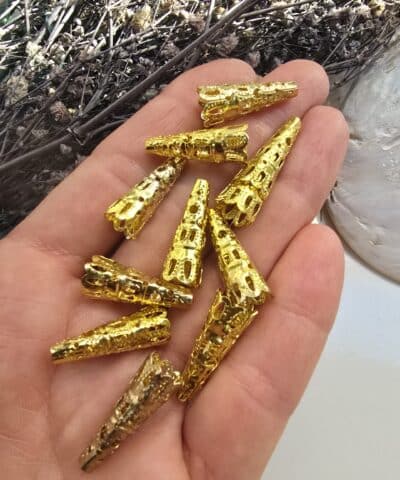 Cadi Tirnagi Huni Kapama Taki Aparati Gold 20 Mm
