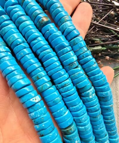 10 MM Disk Turkuaz Taşı