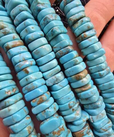 10 MM Mavi Kare Turkuaz Taşı