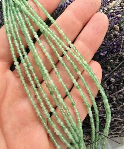 2 MM Aventurin Renkli Kuvars Ceyt Taş