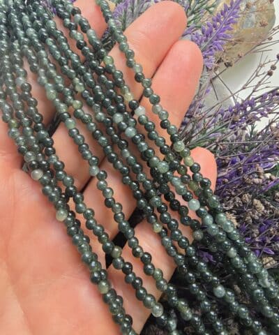 3 MM Yosun Akik Renkli Kuvars Ceyt Taş