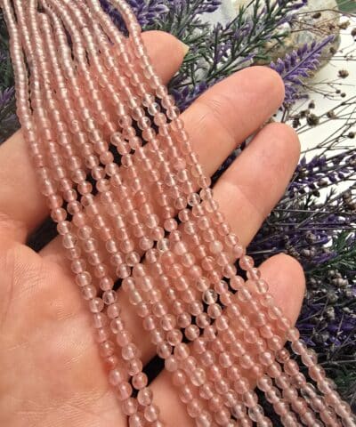 3 MM Çilek Kuvars Ceyt Taş