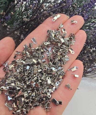 3x6 MM Toptan Takı Sıkıştırma 100 Gr - Gümüş