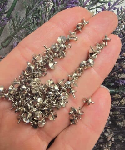 Tek Delikli İnci Uyumlu Tepelik