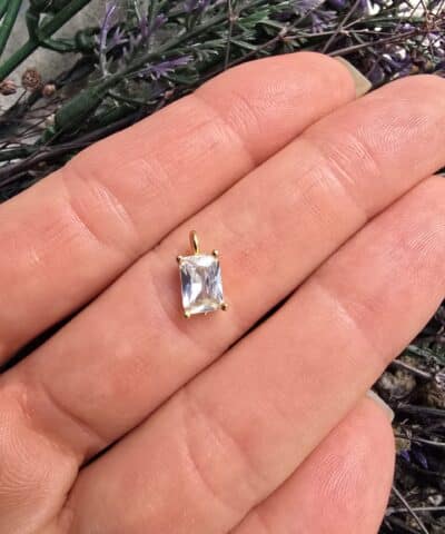 Renkli Doğum Taşları Charmlar - Nisan