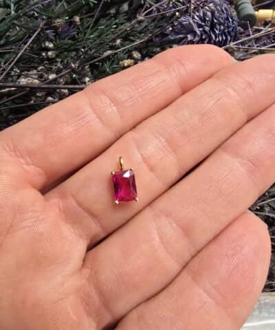 Renkli Doğum Taşları Charmlar - Temmuz