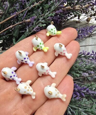 Balina Mineli 3 Boyutlu Charm