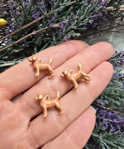 Köpek Mineli 3 Boyutlu Charm - 502